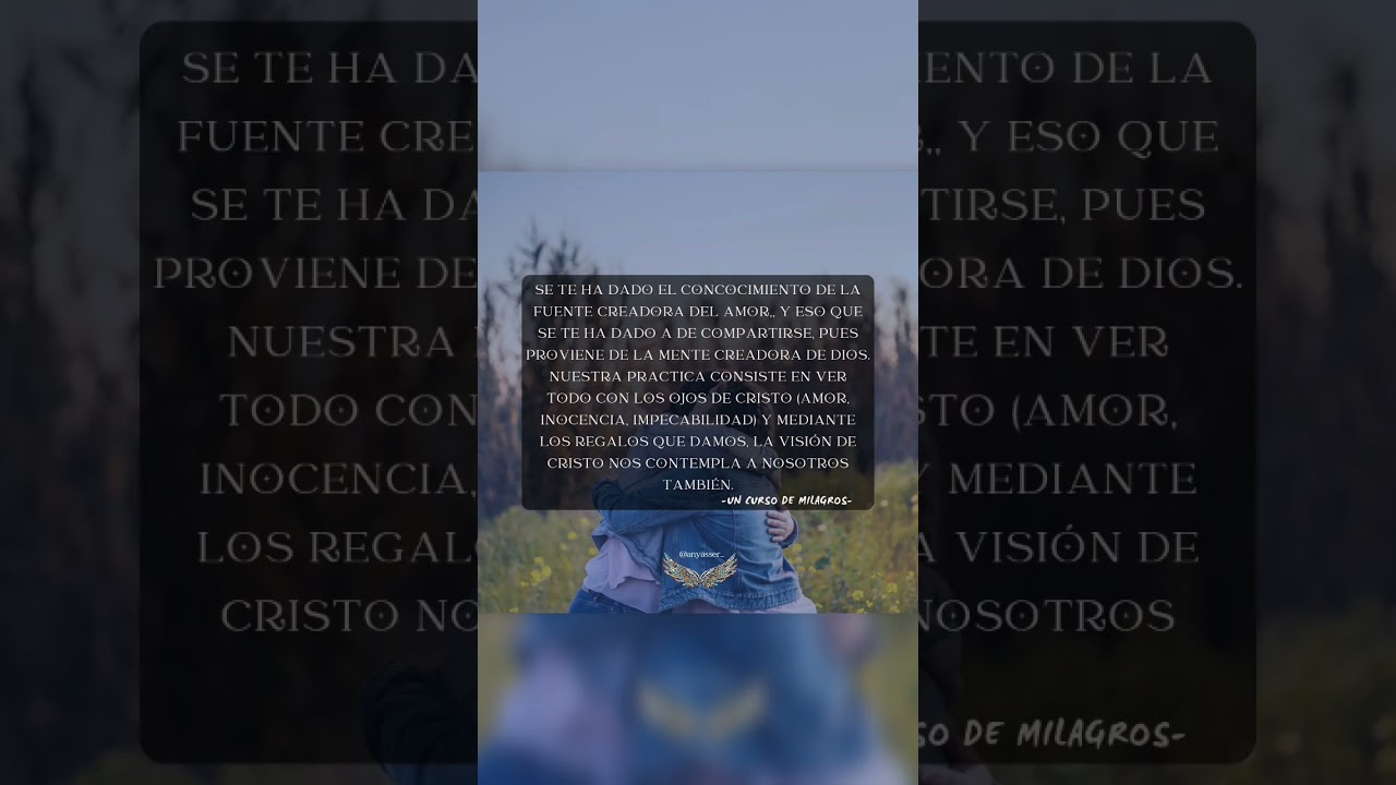 ✨️UN CURSO DE MILAGROS✨️ LECCI&Oacute;N 158🍃 #ucdmlecciondeldia #ucdm #ucdmonline
