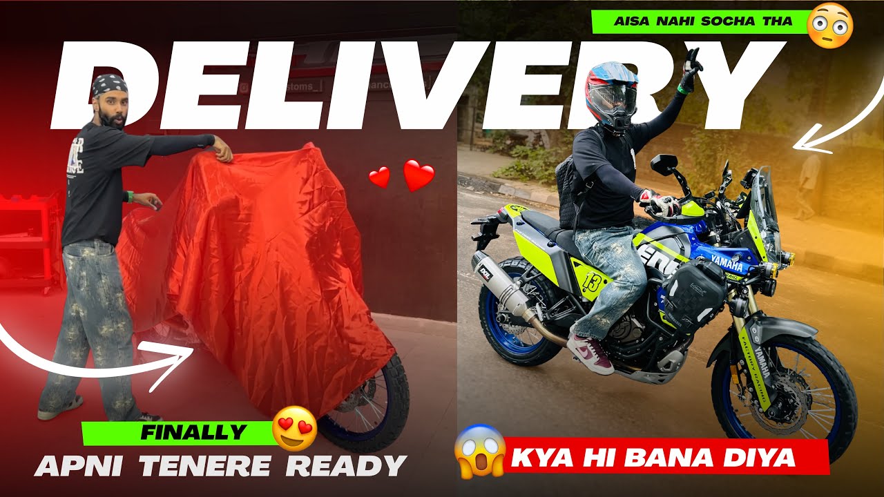 Finally apni Tenere full Ready for Big Adventure 🔥 aisi Bike pehli nahi dekhi hogi 😱 OMG