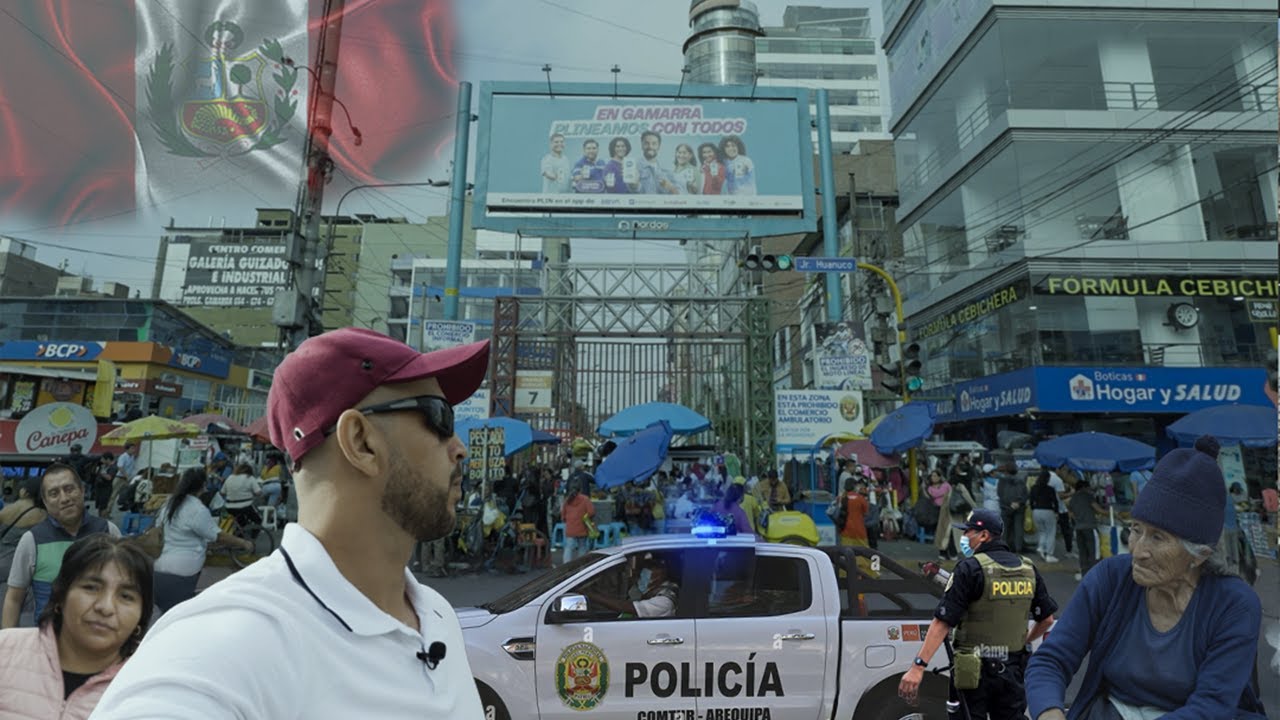 أخطر أسواق البيرو 🇵🇪 | جولة داخل سوق لا يجرؤ السياح على دخوله!