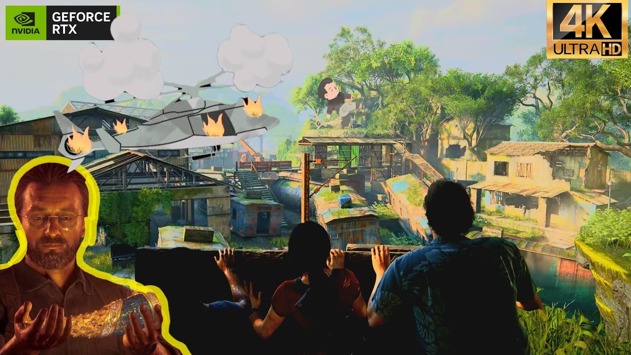 The Price of the TUSK : Chloe & Nadine Take On the Railyard  |Uncharted Lost Legacy |⁨ @harrybits⁩