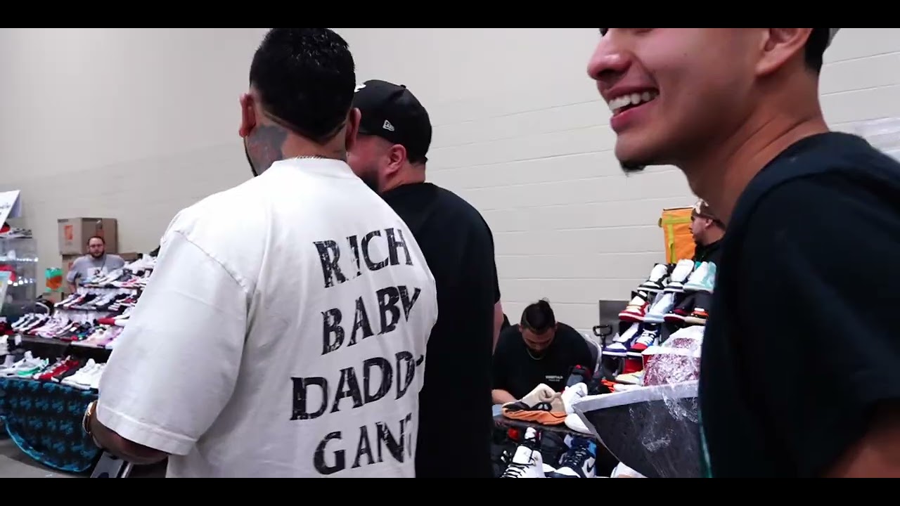 Chow Tv at sneaker Con, and a little fun night