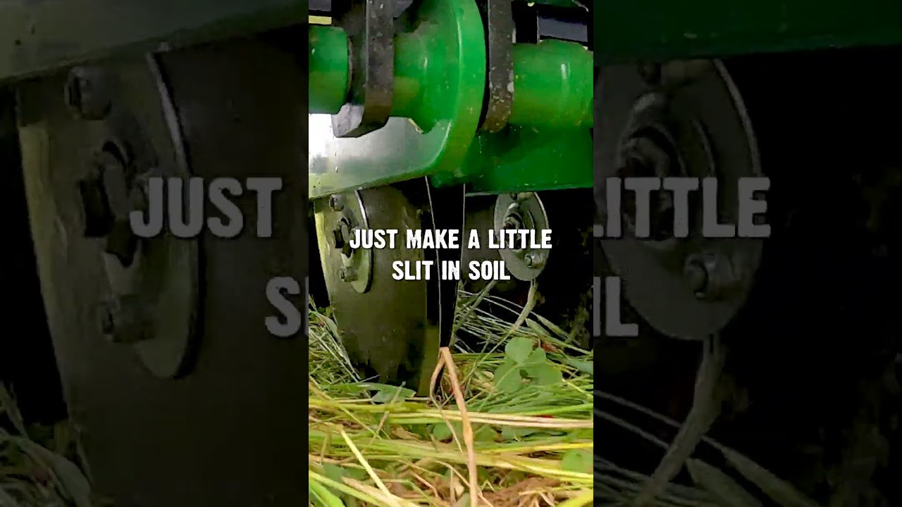 No-Till is the Perfect Planting Machine