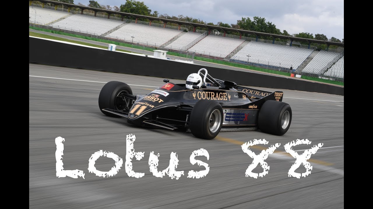 Marco Werner im Lotus 88 von ChromeCars Racing // Formel 1 Hockenheimring