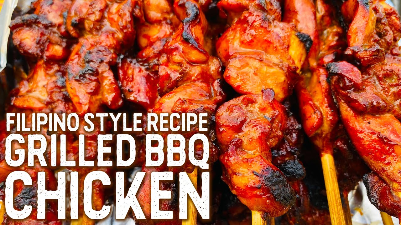 GRILLED BBQ CHICKEN | Filipino-Style Recipe | Hon and Hon Kitchen