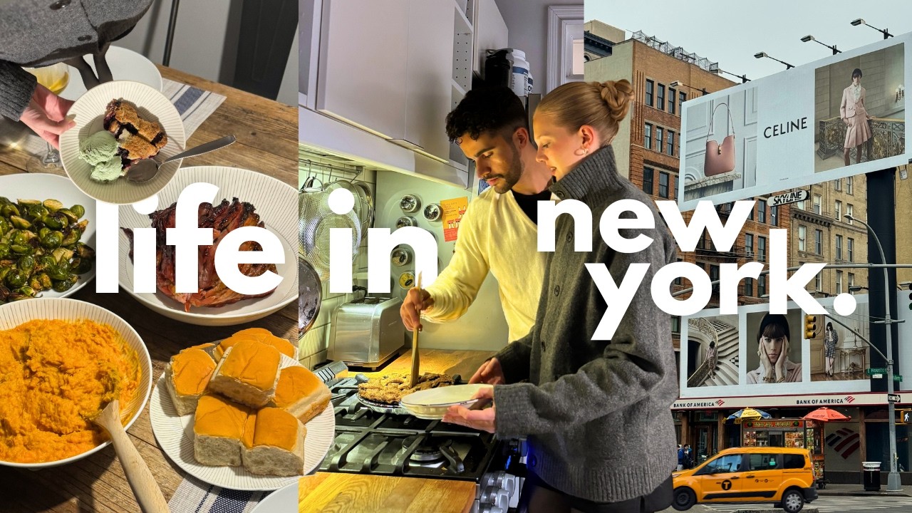 A Busy & Festive Few Days in our Life Living in New York City 🗽✨