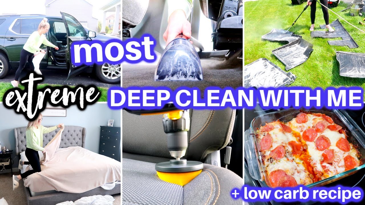 *EXTREME* ULTIMATE CLEAN WITH ME 2021 | ALL DAY EXTREME SPEED CLEANING MOTIVATION | JAMIE'S JOURNEY