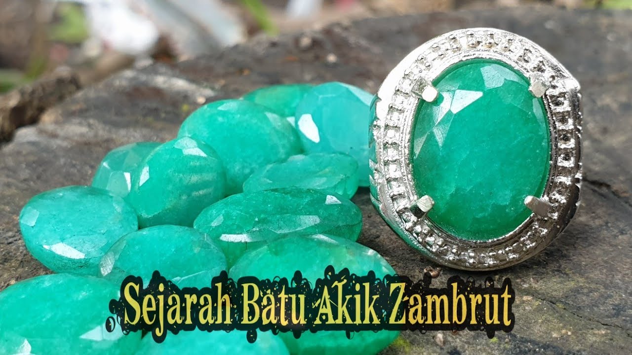 Sejarah Batu Akik Zambrut