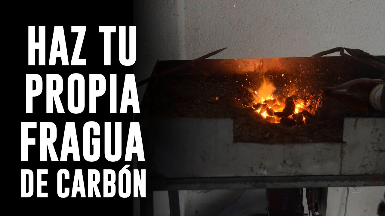 Guía fragua de carbón! Como hacer una casera! Primeros pasos en el taller!