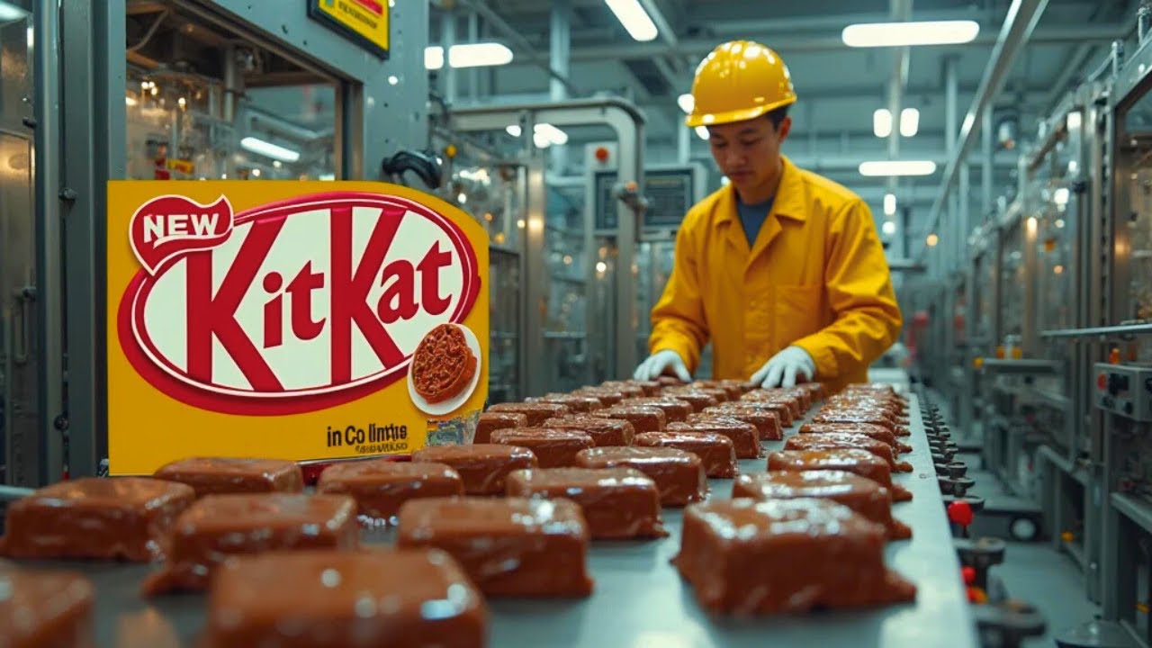 How KitKat is Made | The Surprising Process Behind Your Favorite Chocolate!