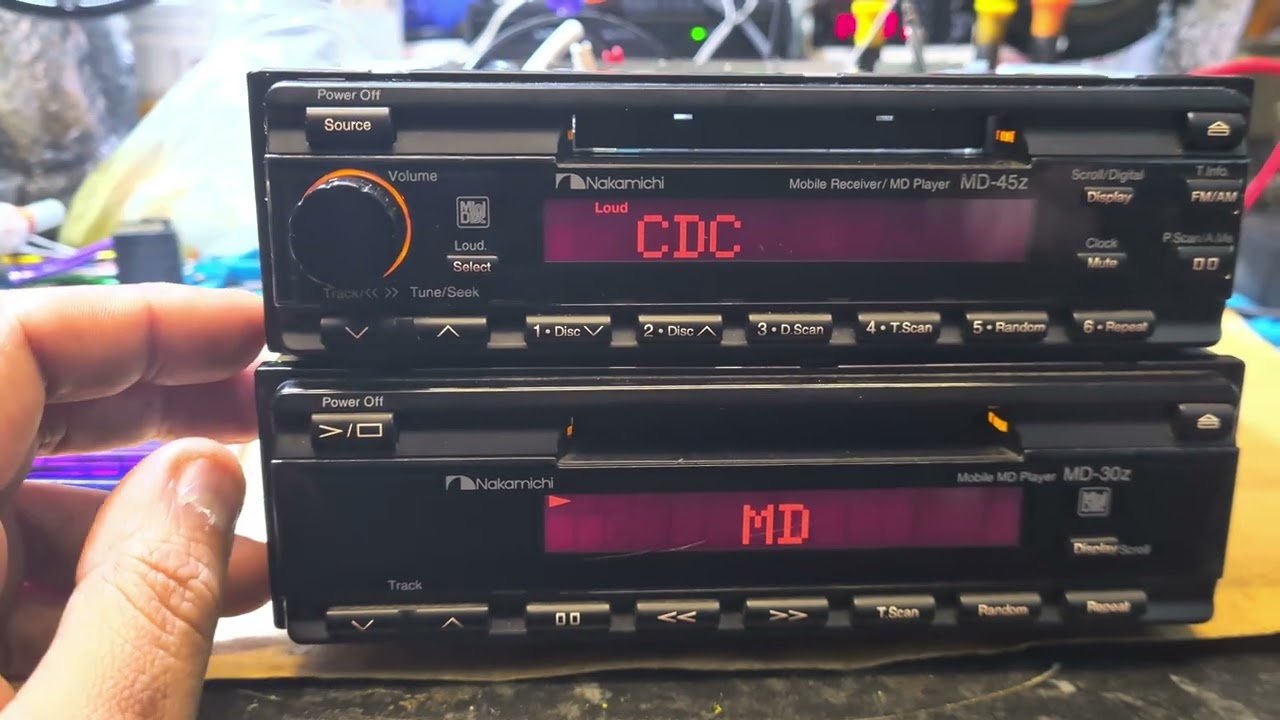 Nakamichi Minidisc MD-45z and MD-30z