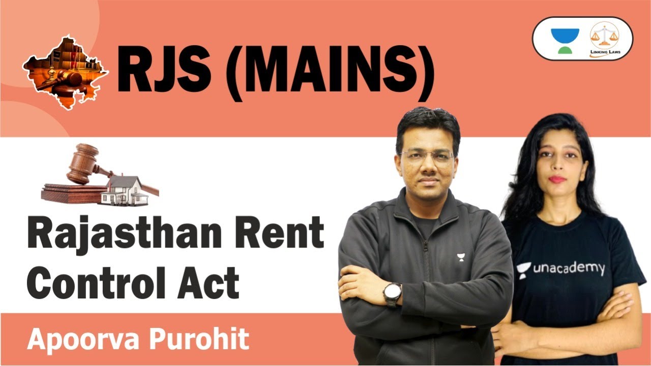 Rajasthan Rent Control Act | Judiciary Exams