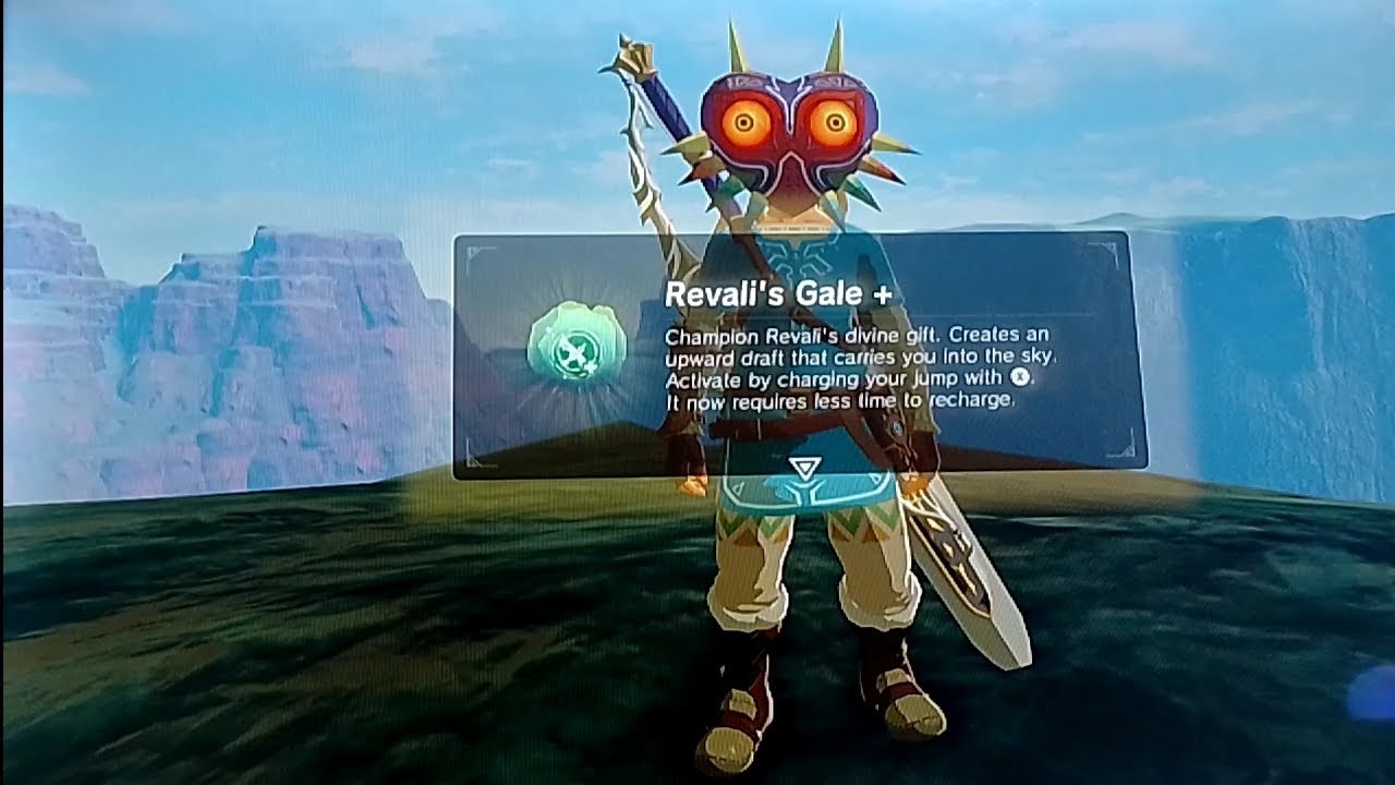 Zelda BOTW 🗡️🛡️🏹 #17 - champion ballad #5 - revali song gameplay 