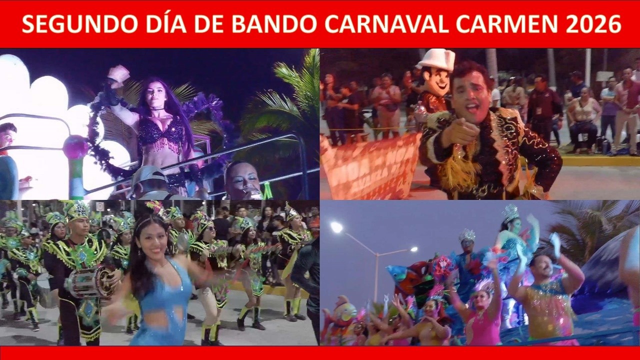 Domingo de bando | Carnaval Carmen 2026