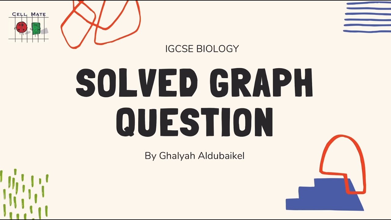 Solved Graphs Examples| Paper 6| IGCSE| BIOLOGY 0610