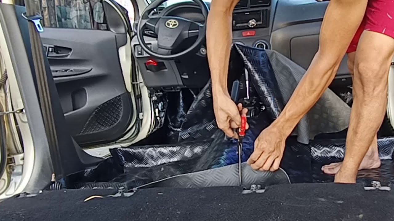 TOYOTA AVANZA  CHANGE NEW MATTING | MADE BY; JNN UPHOLSTERY