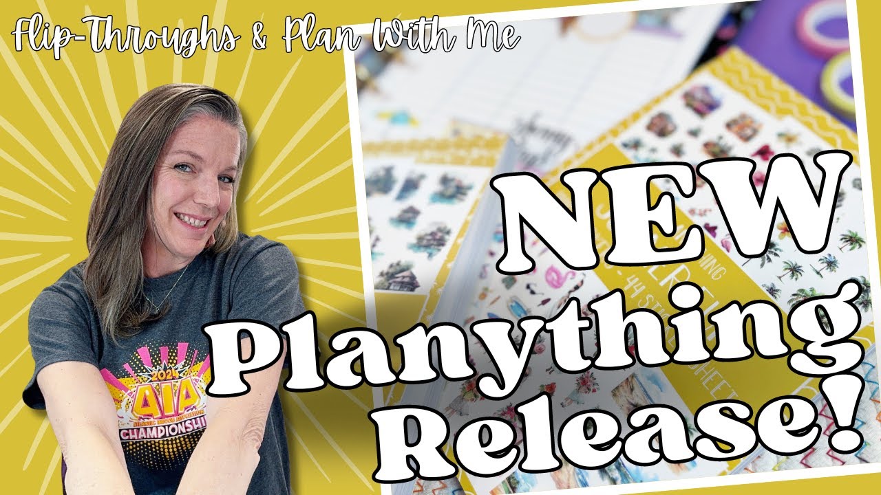 NEW Planything Release || Planner Flip-Through & Plan With Me
