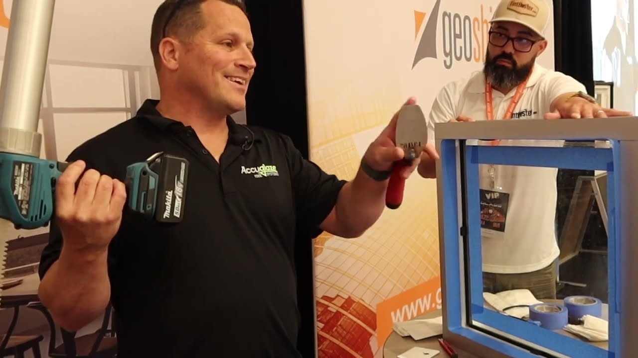 How to Anchor Geoshield Safety and Security Film with Dow 995.
