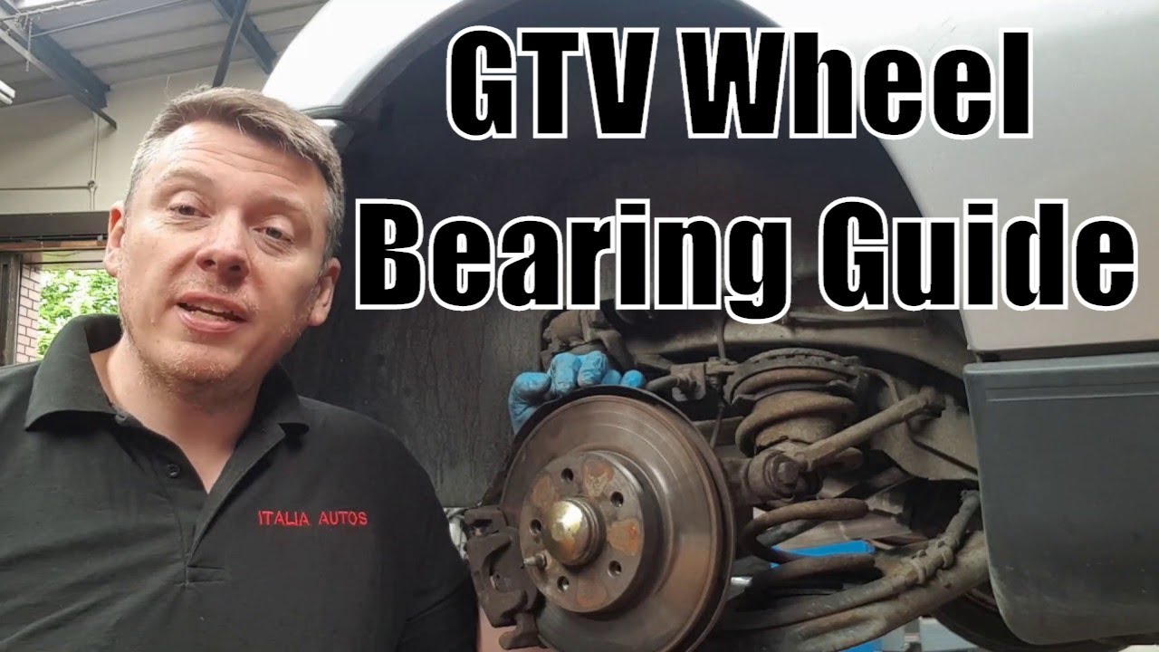 Alfa Romeo GTV/Spider 916 rear wheel bearing change.