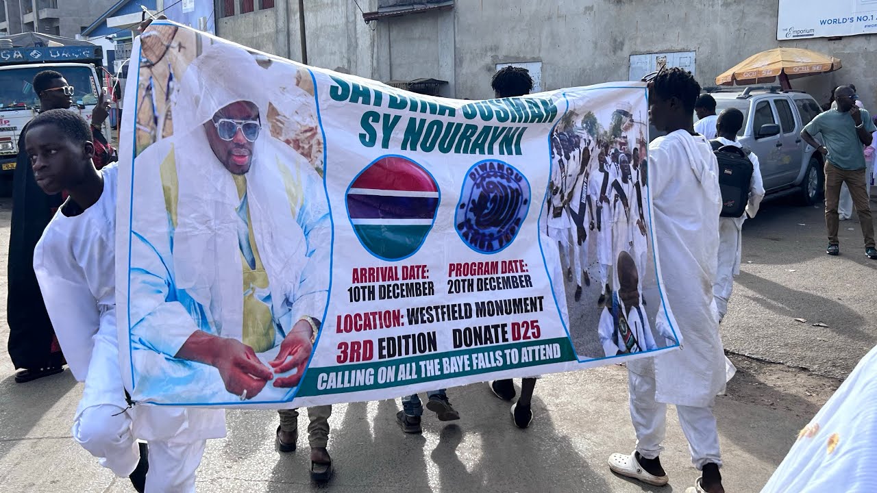 L’arriver de Borom Bakh Mbacke en Gambie 🇬🇲 