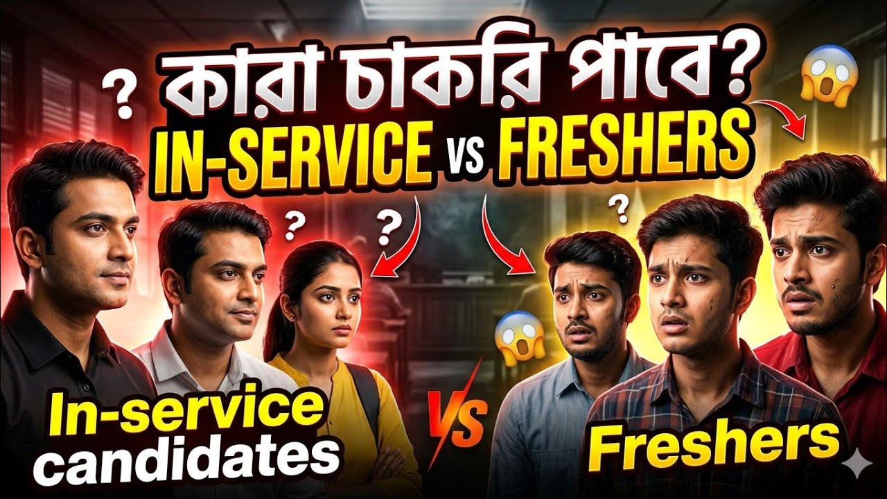 WBSSC Group C & D Exam 2026 | In-Service vs Freshers 😮 কারা পাবে চাকরি? Full Analysis