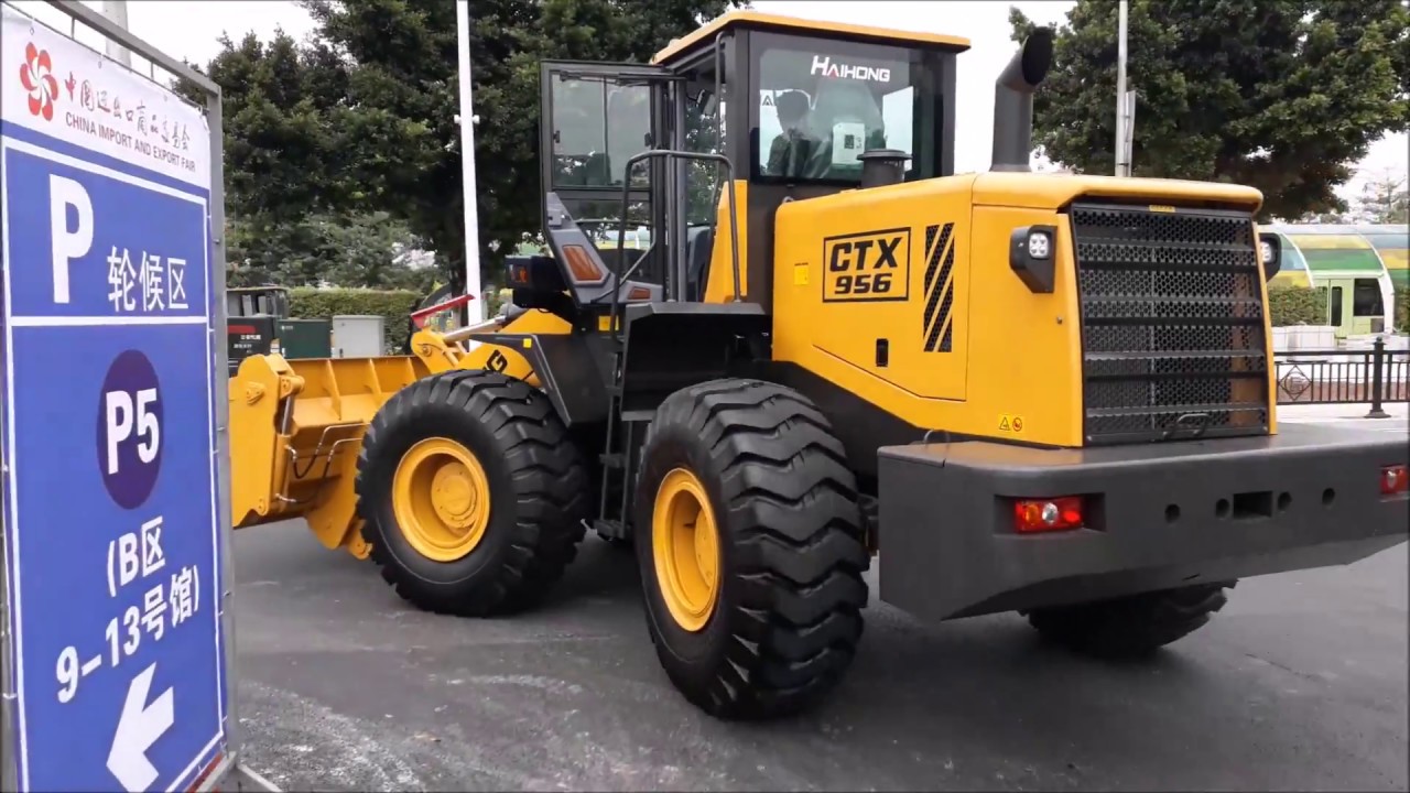 Wheel loader factory in China Haihong, satisfying video