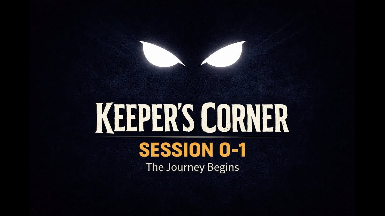 Keeper's Corner - Session 01 - The Journey Begins