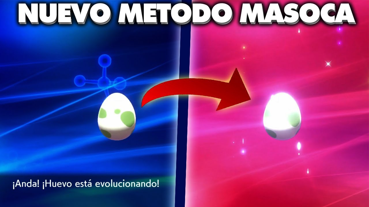 NUEVO TRUCAZO! como EVOLUCIONAR un HUEVO en POKÉMON ESPADA y ESCUDO y HACER MASUDA sin LLENAR CAJAS!