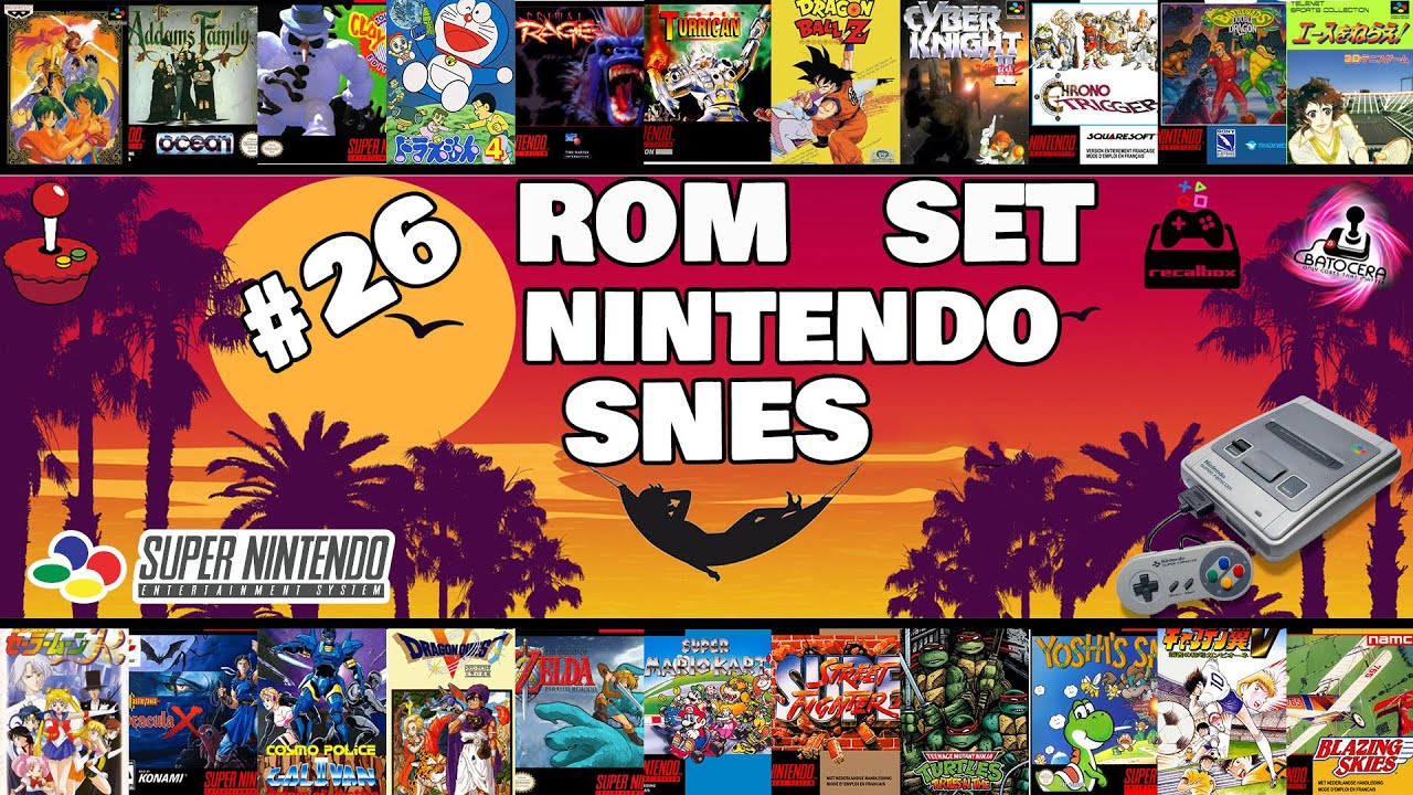 ROM SET NINTENDO SNES