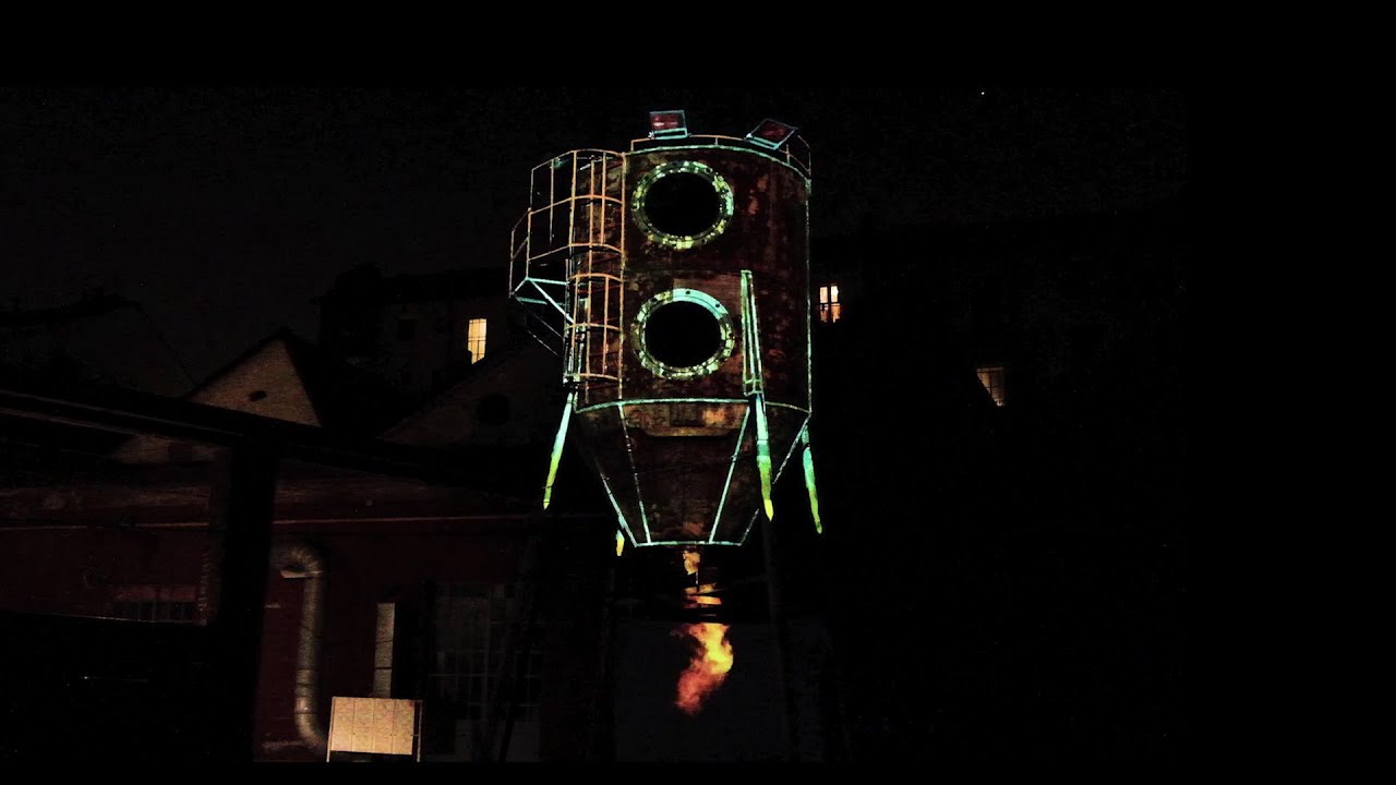 2001 Odissea in Aurora, videomapping in quartiere