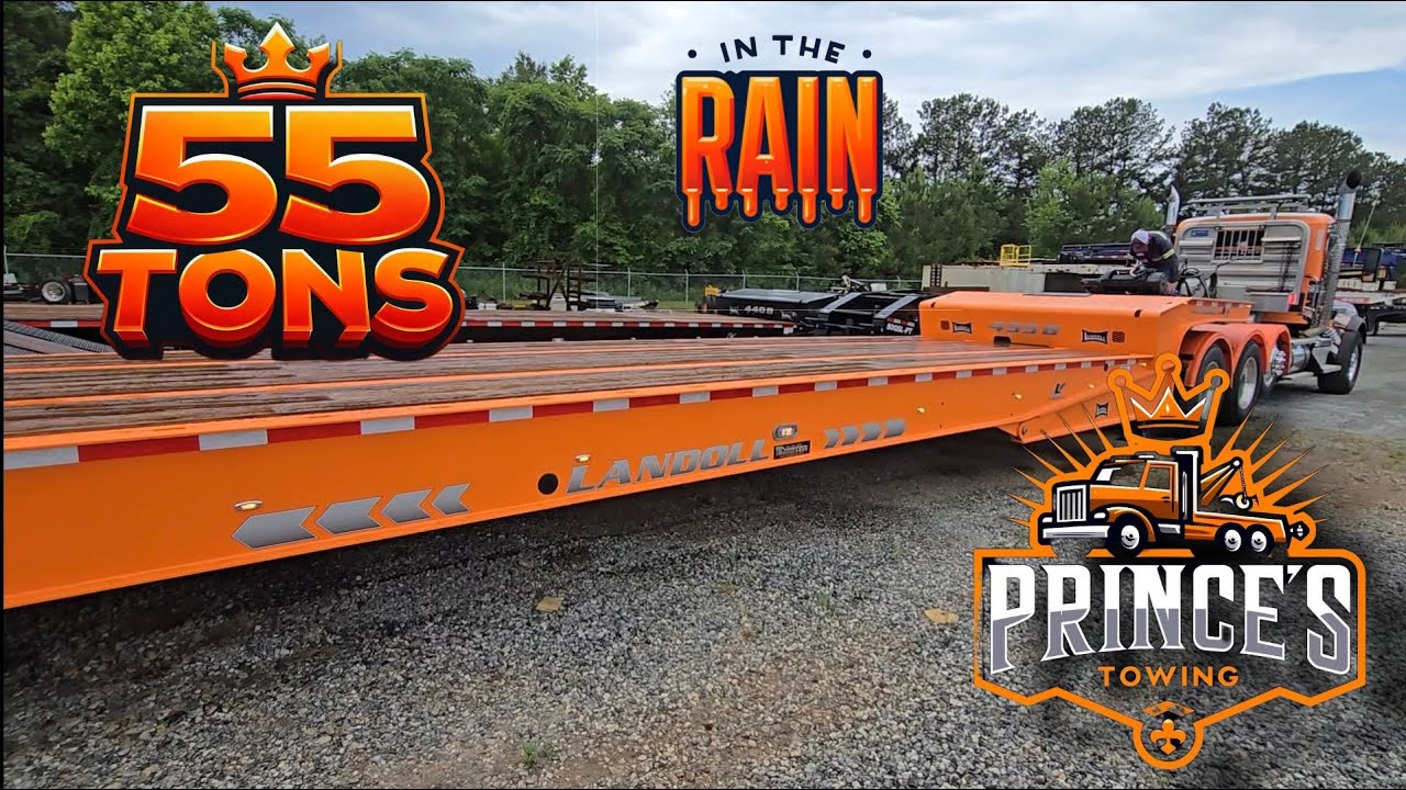 TM Trailer Sales Delivers Big! Princes Towing's New Landoll 455B