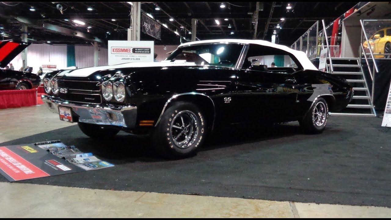 1970 Chevrolet Chevelle Black Convertible & LS6 454 Engine Sound on My Car Story with Lou Costabile