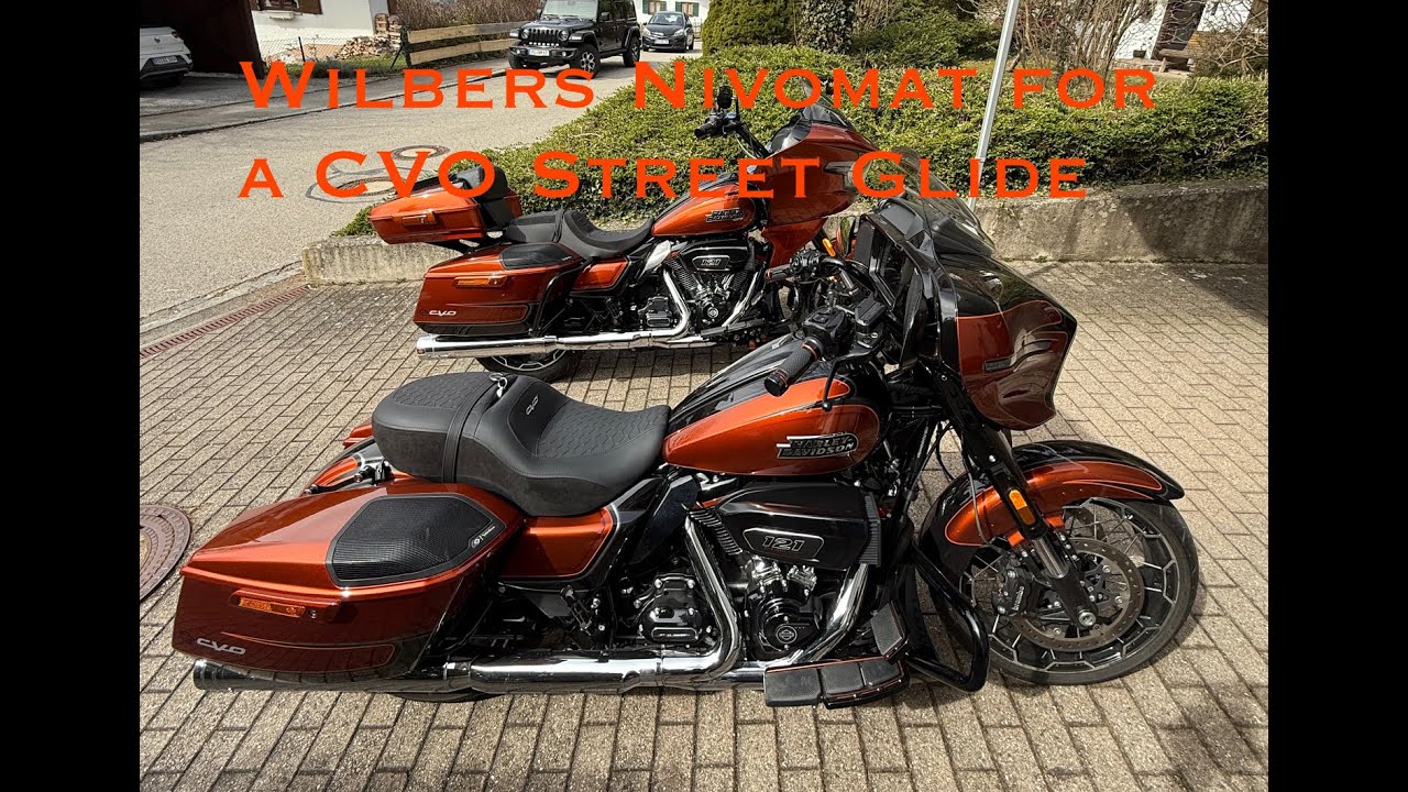 Новый Harley Street Glide CVO оснащается подвеской Wilbers Nivomat