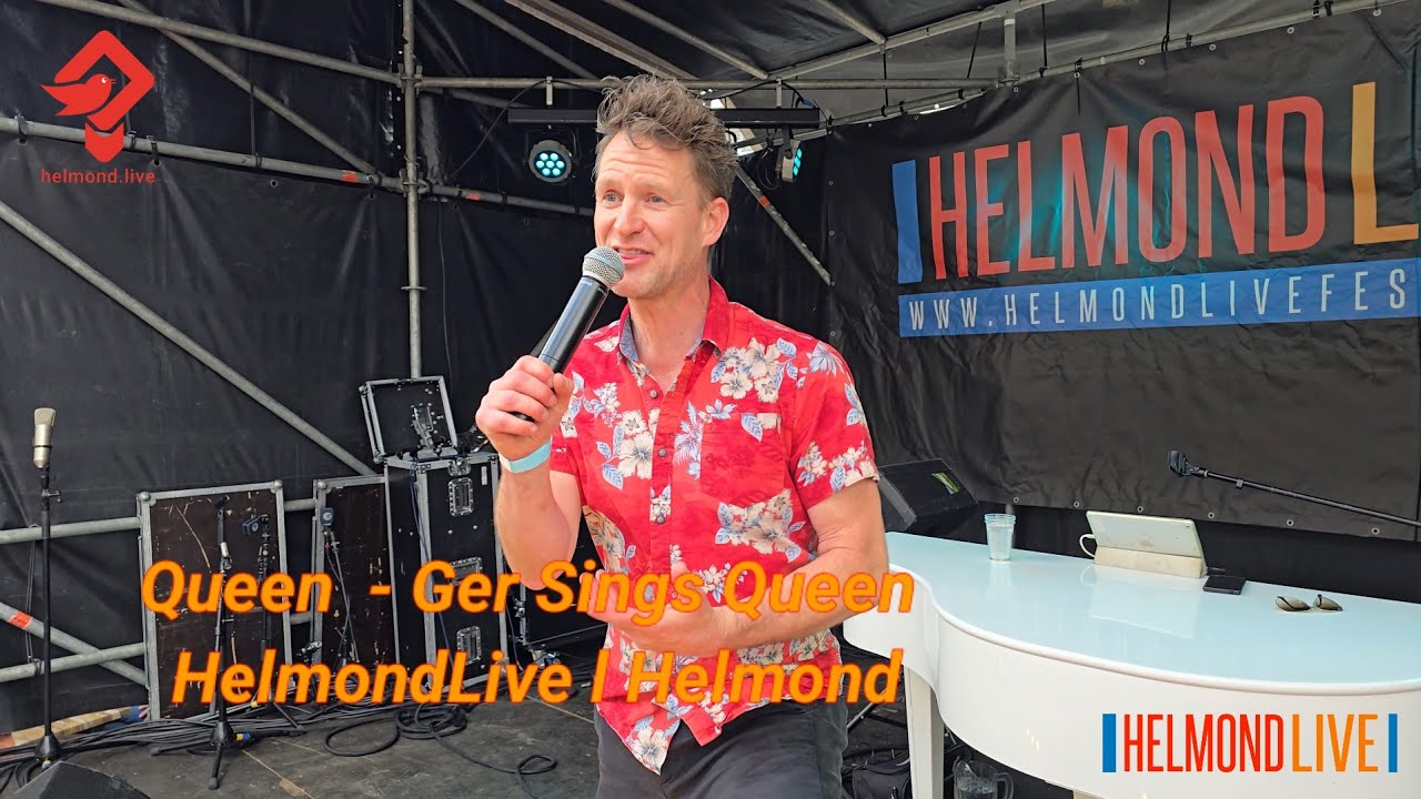 Queen - Ger Sings Queen l HelmondLive l Helmond