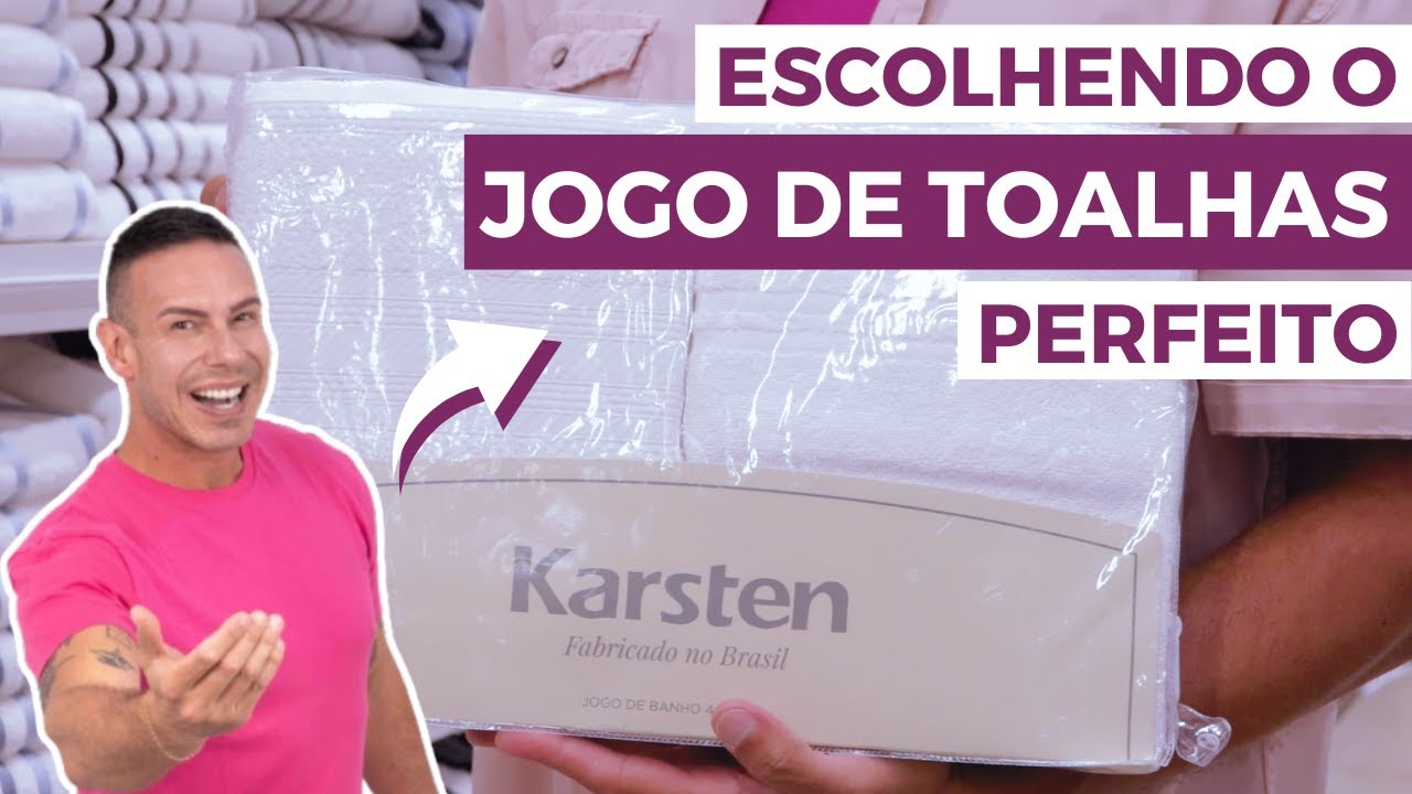 COMO ESCOLHER O JOGO DE TOALHAS? - Dicas sobre Toalhas!