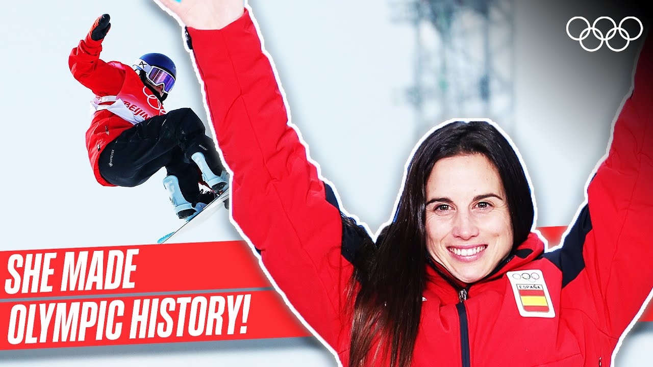 1st woman from 🇪🇸 to win a Winter Olympics medal in 30 years!