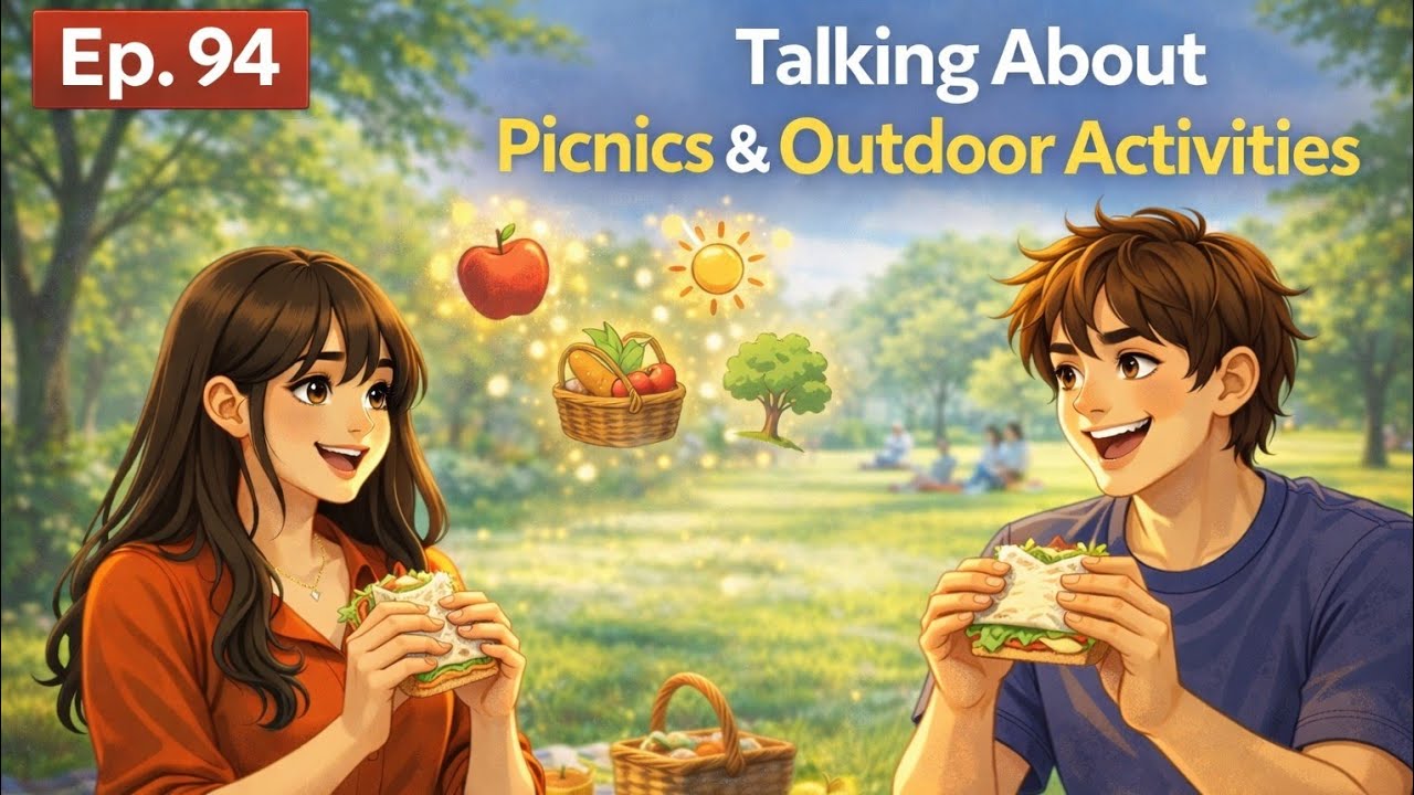 Talking About Picnics and Outdoor Activities | Real Easy English Conversation for Beginners
