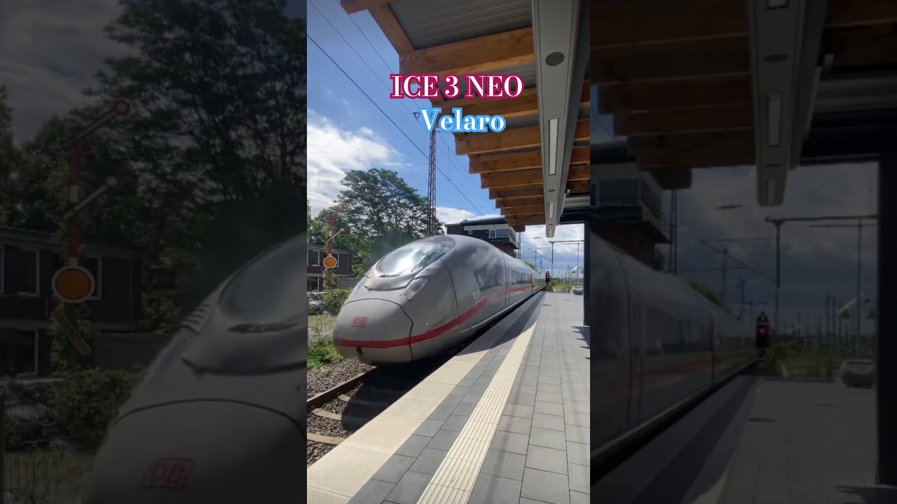 CAPTIVATING & SATISFYING SOUND OF ICE 3 NEO VELARO IN GERMANY 🇩🇪 SHORT #shorts #trending #viralvideo