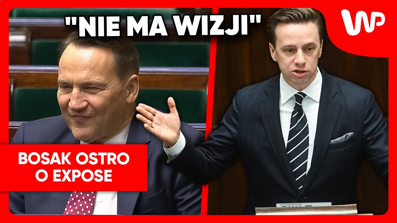 Bosak miażdży expose Sikorskiego. 