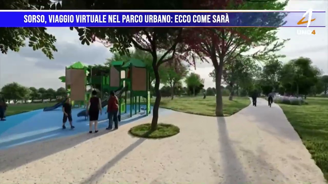 Sorso, viaggio virtuale nel parco urbano: ecco come sarà