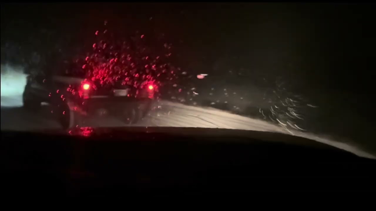 Sliding the vehicles on backroads and in the snow