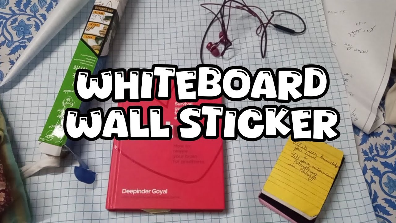whiteboard wall adhesive sticker 👩‍🏫‍ #whiteboard #student Study essential #study