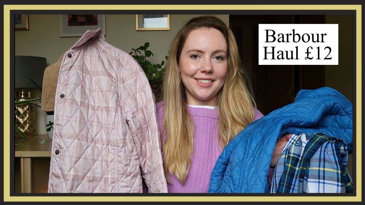 Thrift Cozy Haul  |  Barbour Jackets & Ralph Lauren  |  Winter Thrifting Gold