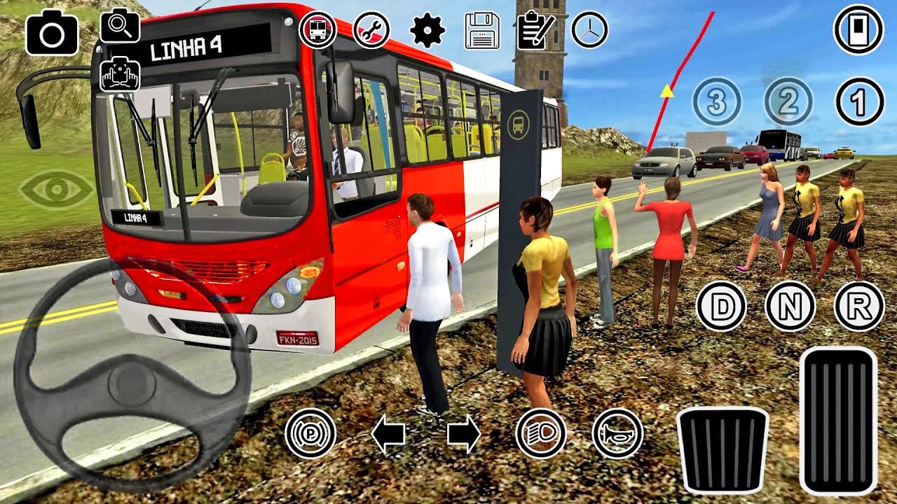 Proton Bus Simulator № 4 - Fun Ride! - автобусная игра для Android
