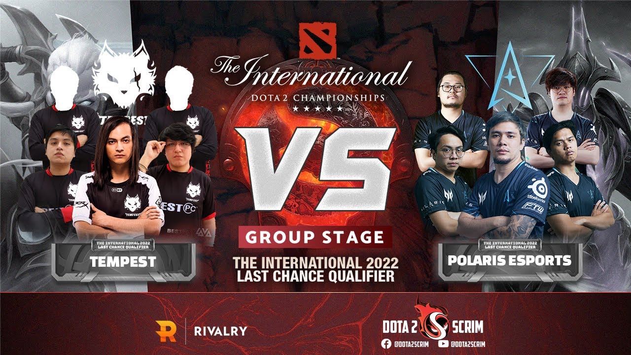 Tempest vs Polaris Esports - The International 2022: Last Chance Qualifier - Group Stage - BO2