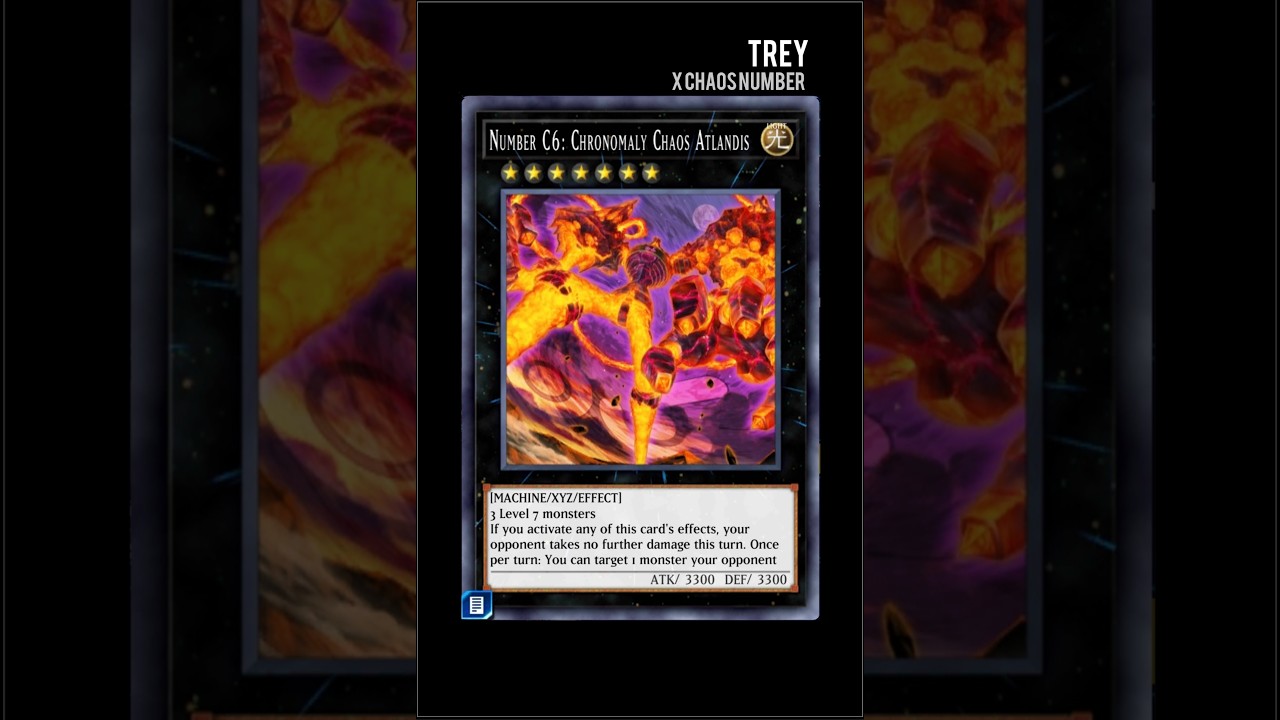 Yu-Gi-Oh! Duel Links - Trey Chaos XYZ x Number C6