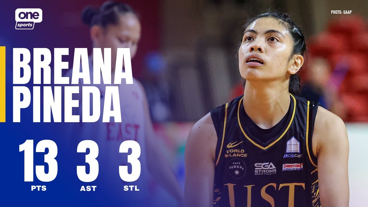 Breana Pineda SHINES with 13 PTS for UST vs UE | UAAP Season 88 Women&rsquo;s Basketball