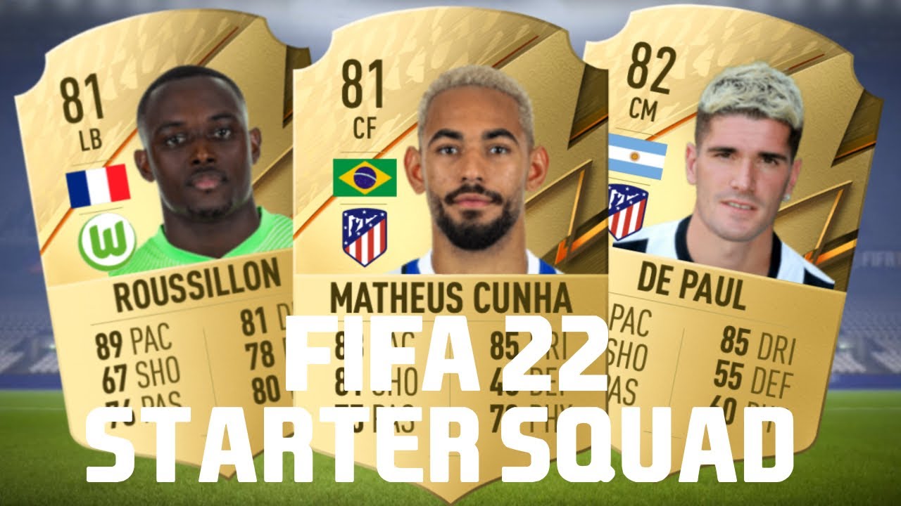 FIFA 22 STARTER SQUAD BUILDER