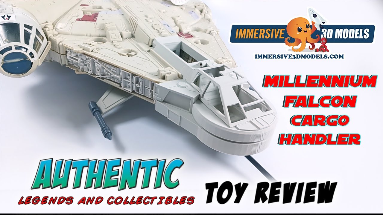 Custom Millennium Falcon Cargo Handler Toy Review