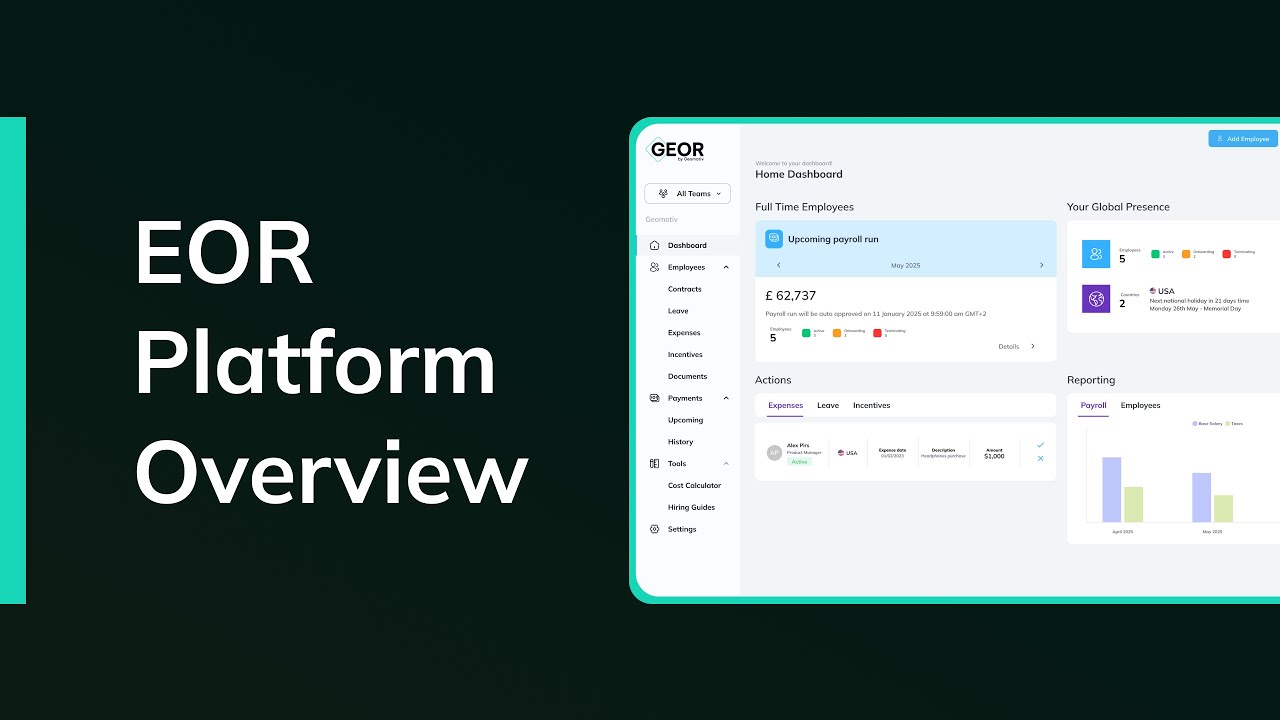 EOR Platform Demo | GEOR