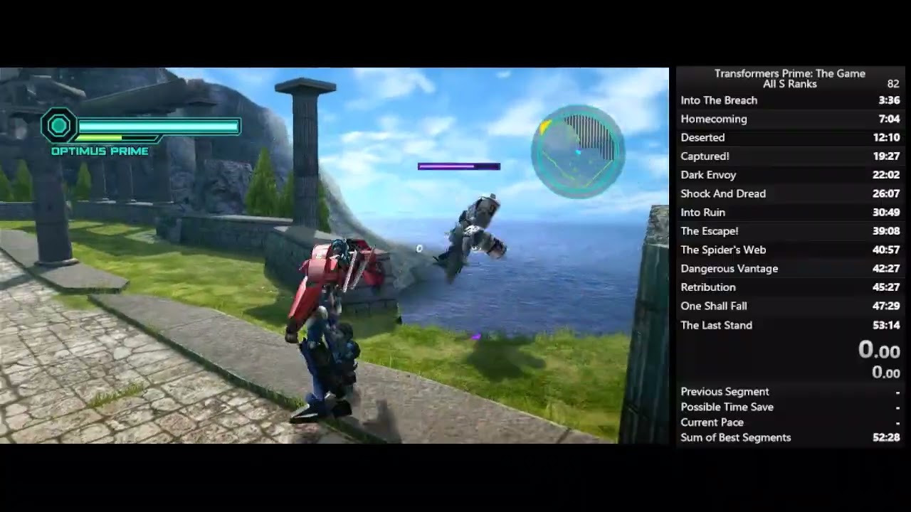 Transformers Prime: The Game (Wii-U) Stage 7 (Any%) In 3:04 (Former WR!)